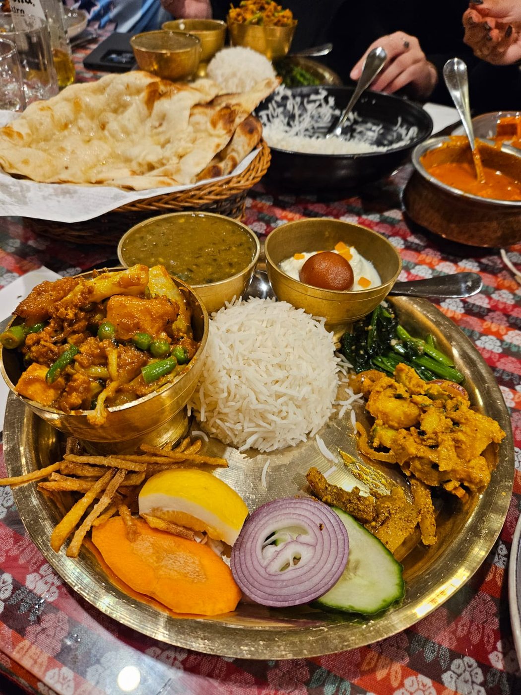 A real customer photograph from the restaurant